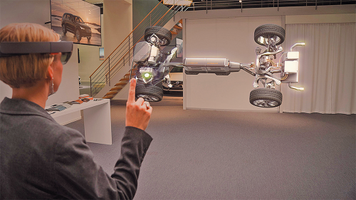 Volvo создаст виртуальный выставочный зал на базе Microsoft HoloLens