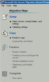 Экран 1. Процесс переноса