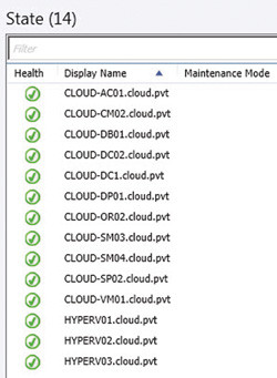 Виджет состояния