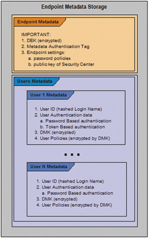 Структура Endpoint Metadata Storage