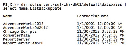 Список резервных копий