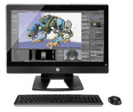 HP Z1 «все в одном» с 27-дюймовым сенсорным экраном