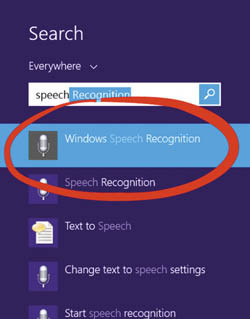 Запуск командного модуля распознавания речи