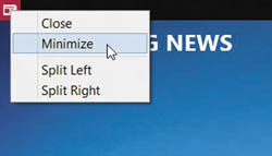 Кнопка вызова меню