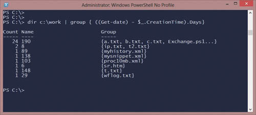Группирование объектов на основе значения, полученного из блока сценария