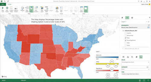 Окончательный вид карты