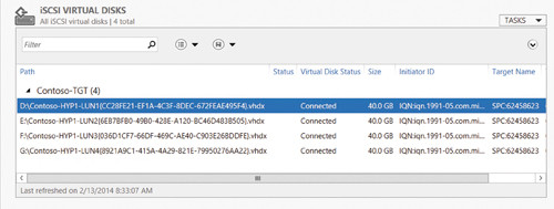 Проверка подключения диска