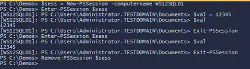 Команда Remove-PSSession