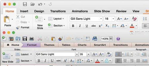 PowerPoint 2011 и в версии Office 2016 для Mac