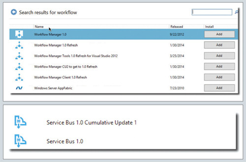 Поиск компонентов для загрузки