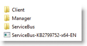 Пример структуры папок