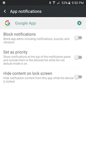 Android предлагает несколько вариантов поведения уведомлений, генерируемых приложением
