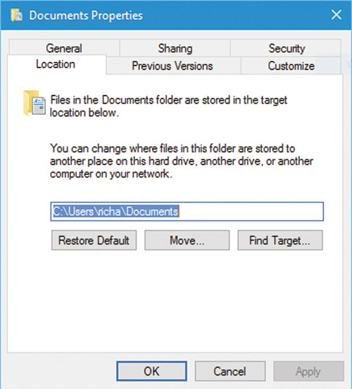 Специальные папки