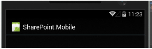 Первый запуск приложения