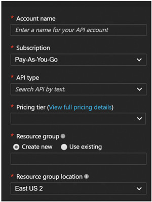 Настройки экземпляра службы