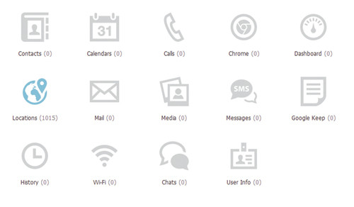 Загрузка данных о местоположении