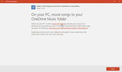 Копирование записей с компьютера в папку с музыкой