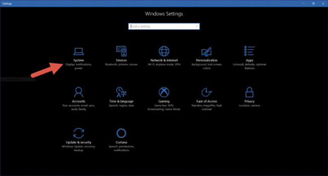 Начало работы Storage Sense