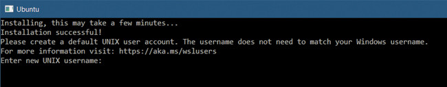 Запрос для ввода имени нового пользователя Unix и пароля