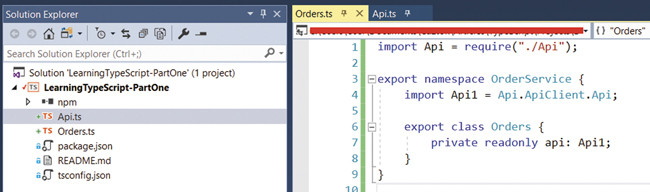 Пример структуры тестового приложения