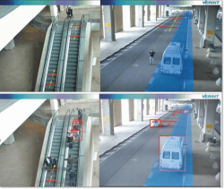 Рисунок 6. Охранная видеоаналитика Verint Nextiva: контроль за пересече-