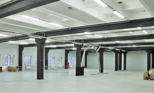 На третьем этаже будут размещены два новых машинных зала.