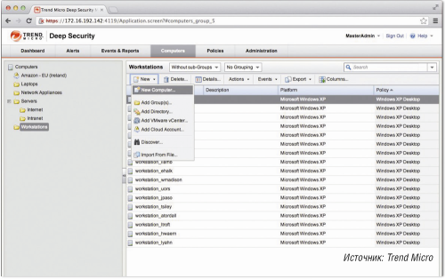 Рисунок 1. Правильно подобранные решения безопасности позволят администратору получить представление о статусе используемых облачных ресурсов и своевременно обнаружить цепочку атак, нацеленных на разные облачные ресурсы.