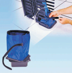 Рис. 5. Как утверждают специалисты Panduit, недорогое приспособление Cool Boot, служащее для герметизации кабельных вводов и устранения утечек воздуха, поможет сэкономить до 4% электроэнергии в ЦОДе