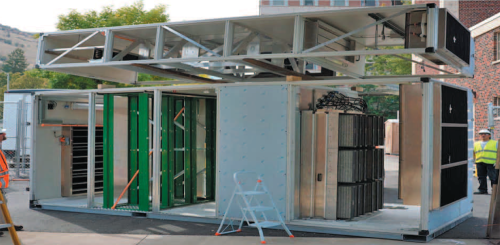 Рис. 1. В основе модулей CommScope Data Center On Demand (DCoD) — специальные конструктивы, оптимизированные для установки ИТ-оборудования и сопутствующих инженерных систем