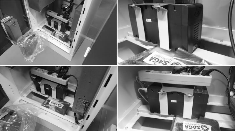 Паркоматы SAGA & Powercom