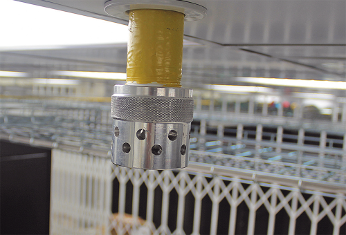 Помещения центра обработки данных оснащены системой газового пожаротушения c использованием огнетушащего средства Novec 1230