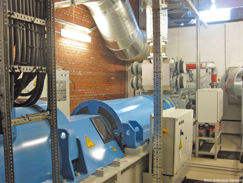 Рис. 6. Динамический ИБП в ЦОДе