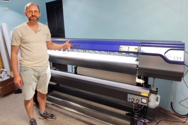 «КОВЧЕГ» запустила принтер ARK-JET SOL 1600 в агентстве «ПринтМастер»