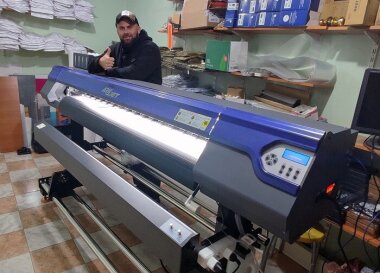 «КОВЧЕГ» запустила принтер ARK-JET SOL 1600 в копировальном центре «Искра»