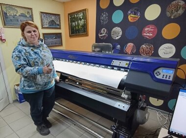 «КОВЧЕГ» выполнила инсталляцию принтера ARK-JET SUB 1600 в РПК «КОНТУР» из Кургана