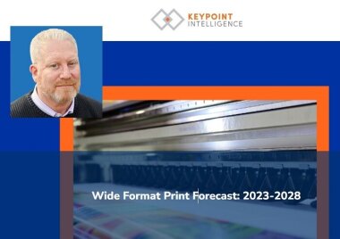 Прогноз на 2023–2028 годы отредактирован для рынка широкоформатной печати