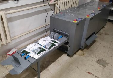 Первый буклетмейкер BindMASTER установлен в типографии Tprint