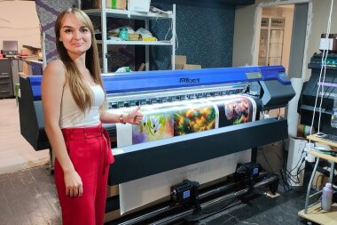 «КОВЧЕГ» установила ARK-JET SOL 1602 в «Первой Цифровой Типографии» из Ульяновска