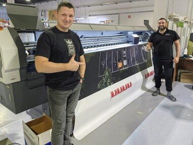 «КОВЧЕГ» установила трехметровый ARK-JET SOL 3202 в типографии «Сити Бланк»