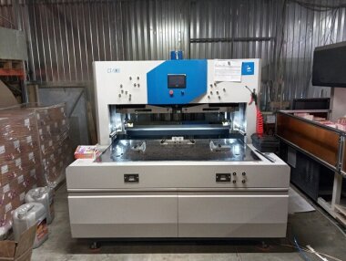 Автоматическая машина Guowang CT-1080 установлена в типографии «Дельта Принт Т»