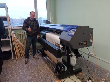 «КОВЧЕГ» установила второй ARK-JET SOL 1602 в РПК «ГРИН-ЛЮКС»