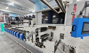 Индийская флексомашина Ultraflex установлена в типографии ВИННЕР