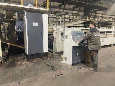 Клеепромазочная машина GM20-2200 установлена в ЛенОблКартоне