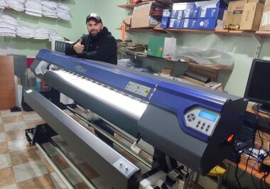 «КОВЧЕГ» установила ARK-JET SOL 1600 в копировальном центре «Искра»