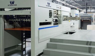 Высекальный пресс Sterling S-Cut 106C установлен в типографии «Гамма-М»