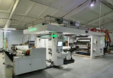 Флексографская печатная линия установлена на «Каширском Заводе Бумажных Изделий»