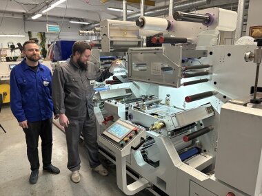 Финишное оборудование Vision установлено в «Аляска-Полиграфоформление»