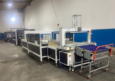 Комплекс оборудования для производства гофрокоробов установлен в ереванском Gofroline