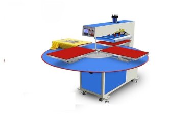 «Алларт Сервис» начала поставки термопресса COLORS JC-27A с четырьмя столами