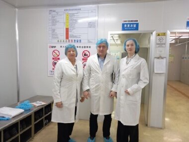 Представители «Печатни» посетили китайские заводы по производству целлюлозного картона